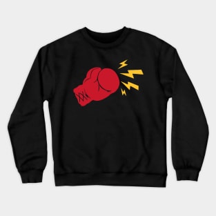 Boxing Glove Power Crewneck Sweatshirt